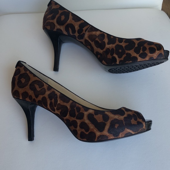 MK leopard print heels - Picture 3 of 5